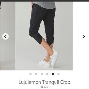 Lululemon Tranquil Crop